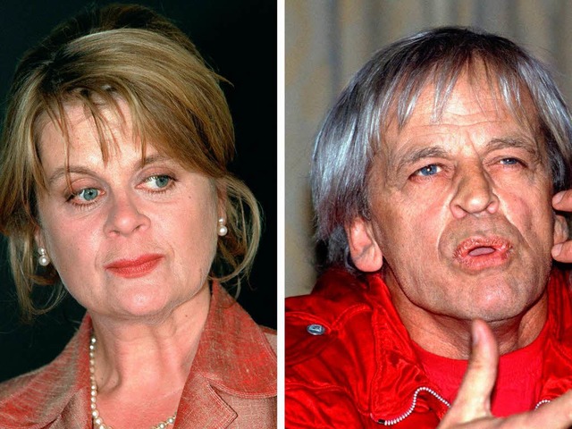 Pola und KLaus Kinski.  | Foto: dpa