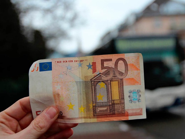 Wer im Markgrflerland mit dem Bus fah... sollte Kleingeld im Geldbeutel haben.  | Foto: Michael Saurer