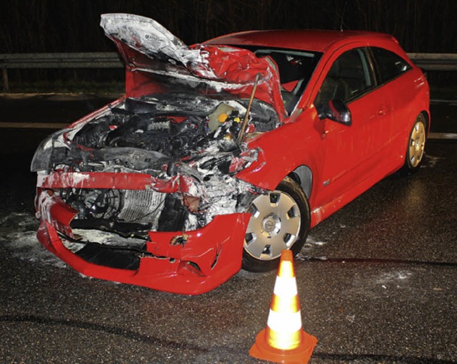 Auffahrunfall unter AlkoholEin 28-jhr...dens beluft sich auf rund 10000 Euro.  | Foto: Autobahnpolizei