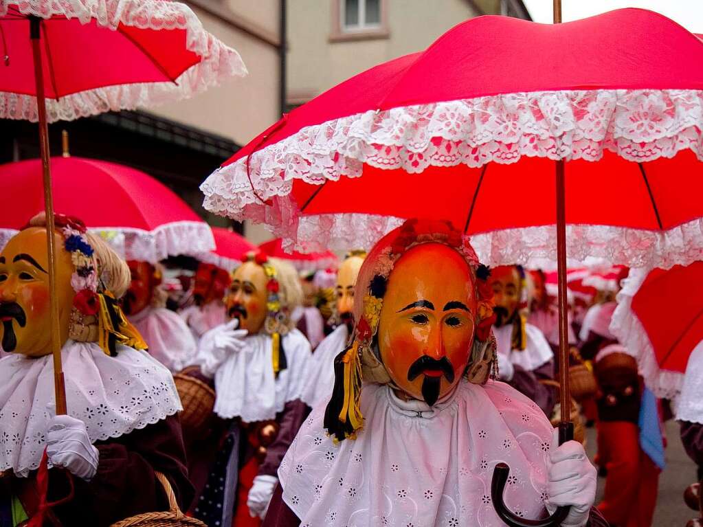 Die Elzacher Narrenzunft hat als Gastgeber fr eine groe Feier gesorgt.