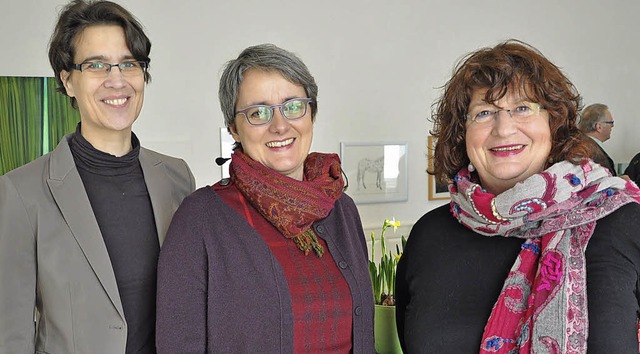 Bei den Grnen im Kreis geben die Frau...und Landtagsabgeordnete Brbl Mielich   | Foto: Rainer Ruther
