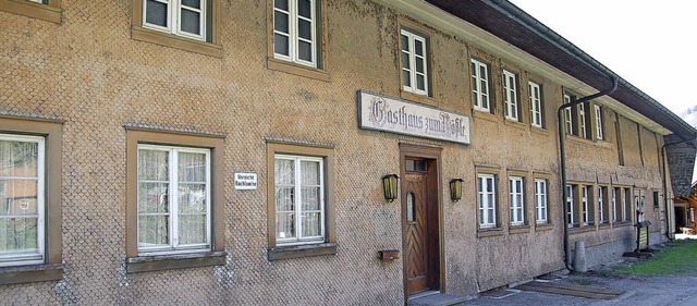 Das Gasthaus Rle in Geschwend wird wieder erffnet.   | Foto: Ulrike Jger