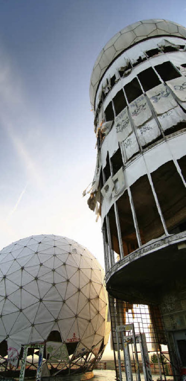 Relikt aus dem Kalten Krieg: die Abhrstation auf  dem Berliner Teufelsberg.   | Foto: photocase.de/cw-design