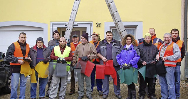 Die &quot;Bndelufhnger&quot; sind ei...hlich ein nrrisches Outfit verpassen.  | Foto: Binner-Schwarz