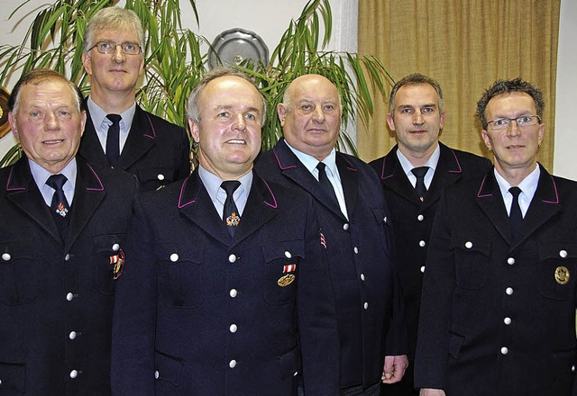 Ehrungen bei der Generalversammlung de...ber, Vize Udo Gerhart und Marko Kiefer  | Foto: R. Vitt