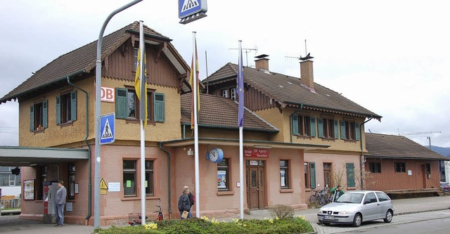 Der Bahnhof veranlasst den Kirchzartener Gemeinderat zu kritischen Anmerkungen.   | Foto: MARKUS Donner