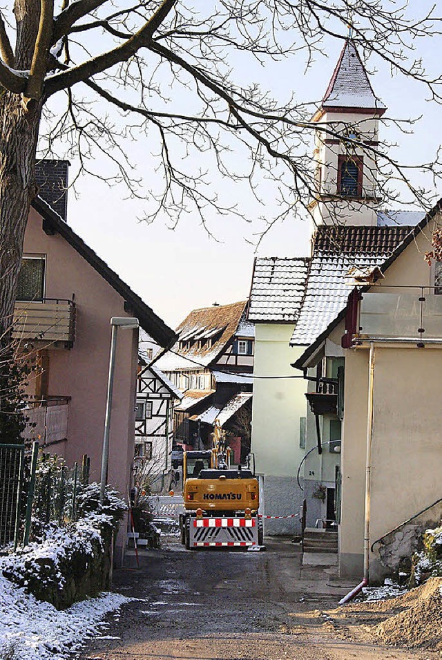 Dieser Feldweg soll zur Strae ausgebaut werden.   | Foto: S. Decoux-Kone