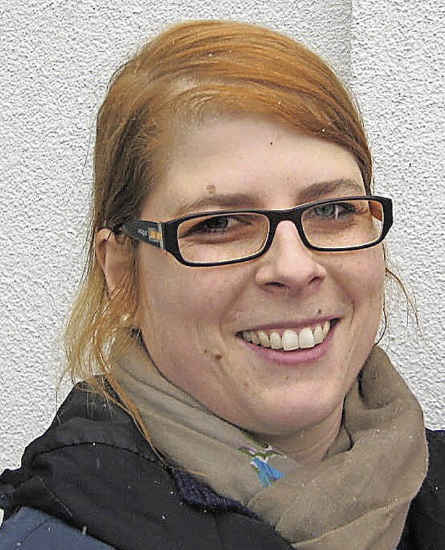 Alexandra Rau (35) aus Denzlingen: &#8...wohl eher aus alter Gewohnheit.&#8220;  | Foto: Veit Krmer