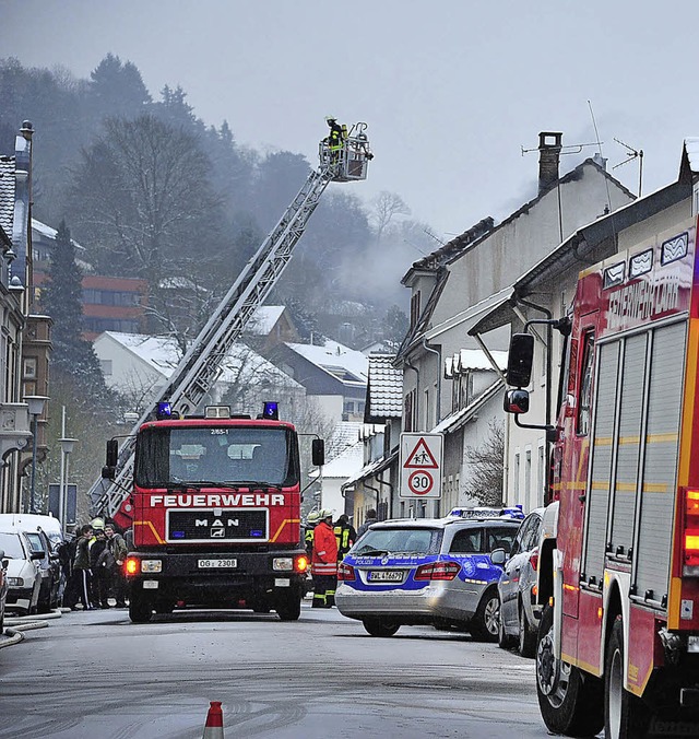 Brand Stefanienstrae  | Foto: Axel Fleig