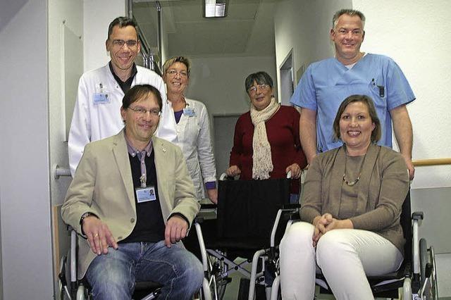 Acht Rollsthle frs Krankenhaus Schopfheim