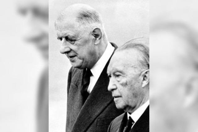 Ein fiktives Gespräch zwischen de Gaulle und Adenauer im Himmel
