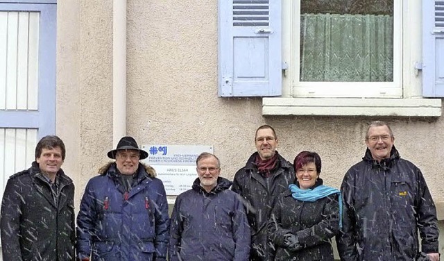 Zufriedene Gesichter nach der Unterzei...nn, Marianne Gerber und Reinhard Stang  | Foto: Privat