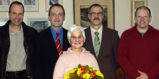 Der  neue Gemeinderat  Wulf Knzel, Al...stellvertreter Jrg Lais (von links).   | Foto: felix held