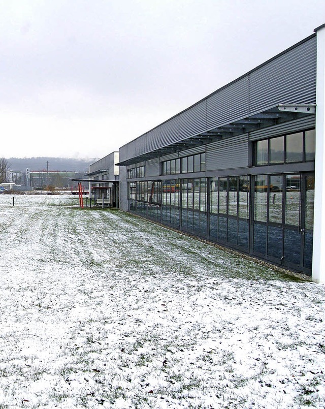 stlich des bereits bestehenden Techno...en soll der Erweiterungsbau entstehen.  | Foto: Heinz Vollmar