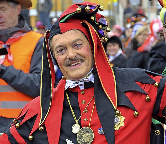 Hofnarr Kuony von Stocken war natrlich auch mit von der Partie.  | Foto: Juliane Khnemund