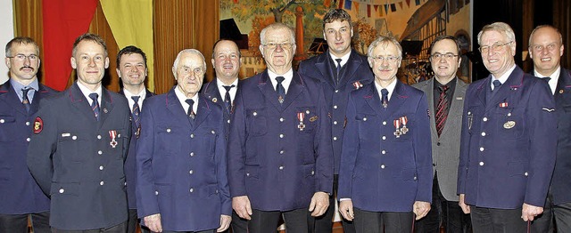 Ehrungen  bei der Feuerwehr Seelbach: ...iedergewhlte  Kommandant Bernd Wagner  | Foto: Heidi Fssel