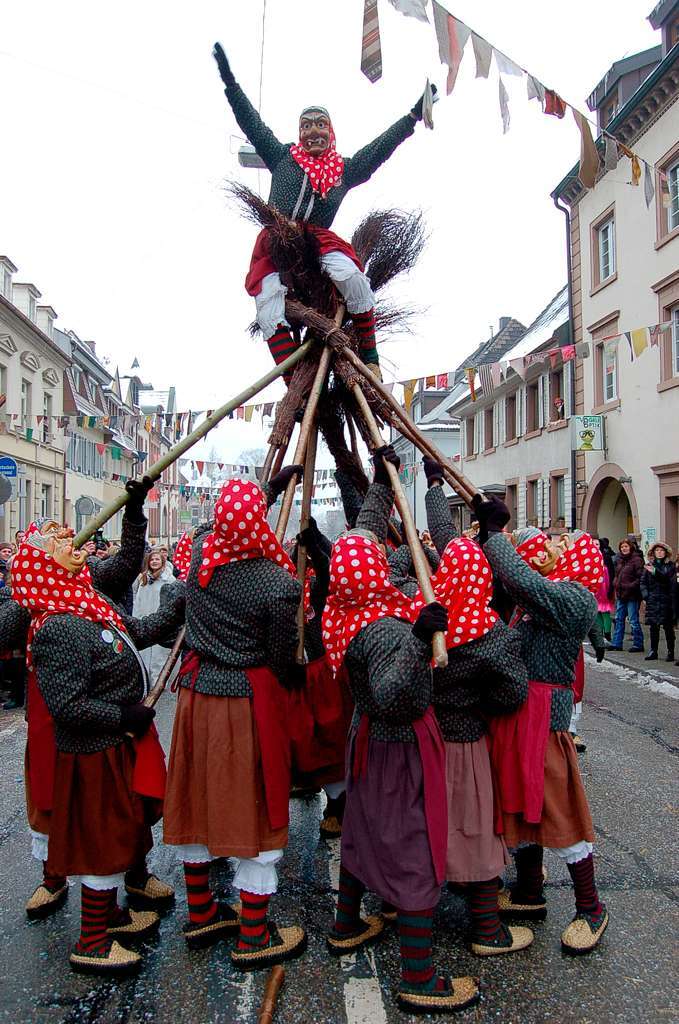 Impressionen vom Jubilum der Waldkircher Burghexen