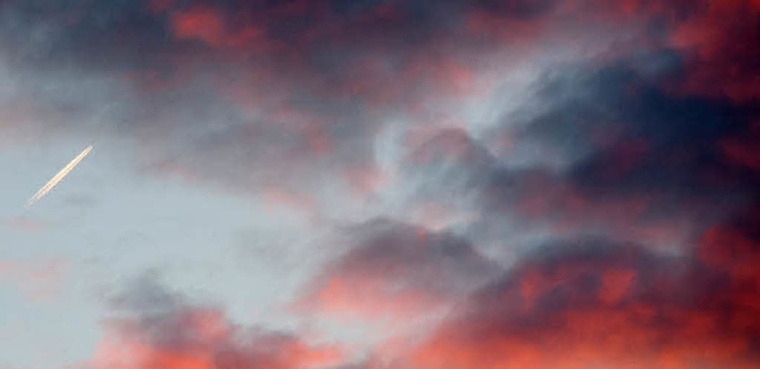 Wenn es um den Fluglrm-Staatsvertrag ... der Himmel ber Sdbaden nicht auf.    | Foto: DPA