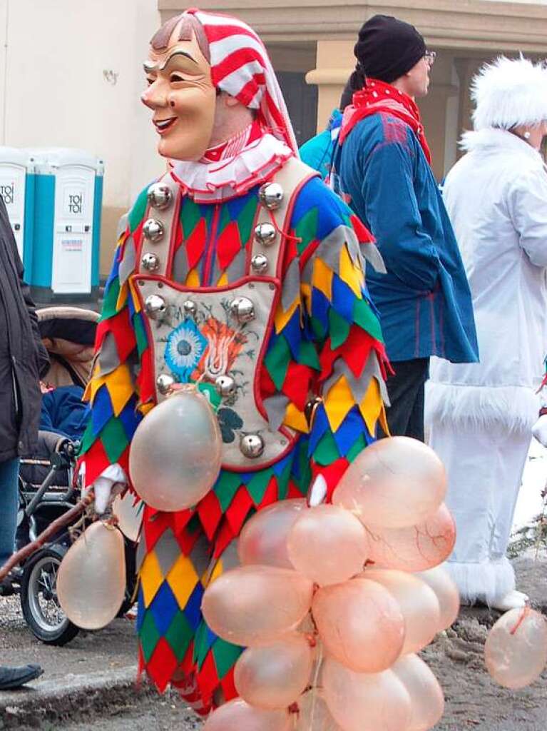 Tausende von Hstrgern aus 43 Znften bevlkerten die Bonndorfer Innenstadt.