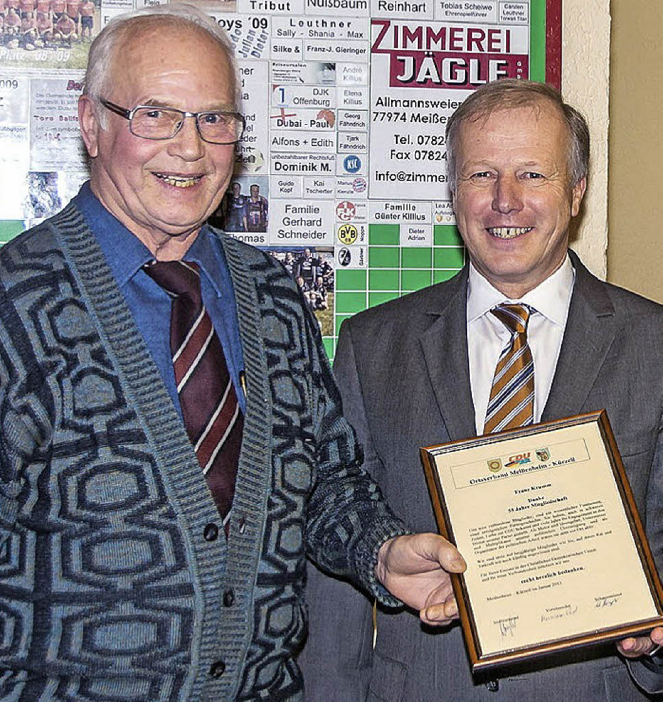 FRANZ KRUMM Meißenheim Badische Zeitung