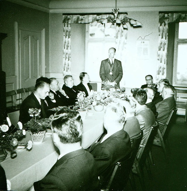 Ein Treffen der Rte beider Gemeinden ...franzsischer Kollege Marcel Jouvelet.  | Foto: Thomas Mutter