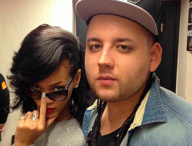 DJ Gabri mit dem amerikanischen Superstar Rihanna in Basel  | Foto: ZVG Marzano