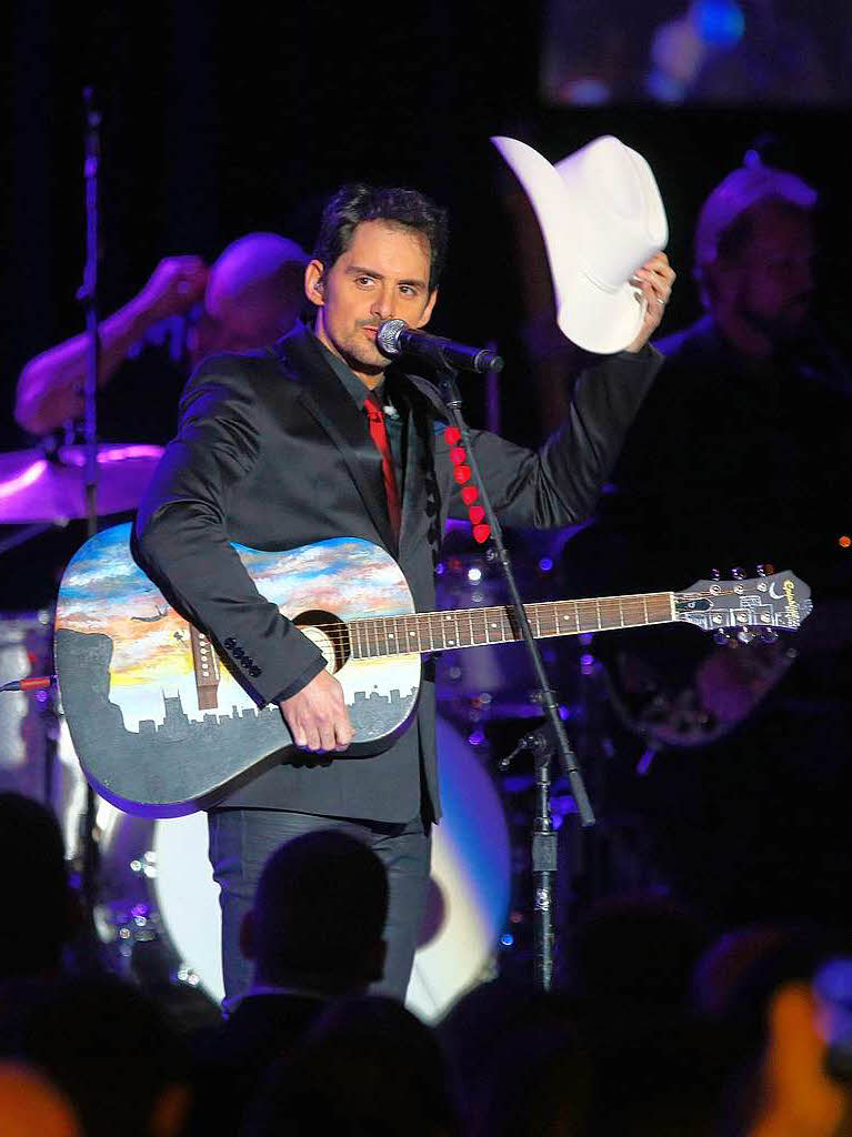 Snger Brad Paisley beim Commander-in-Chief's Ball