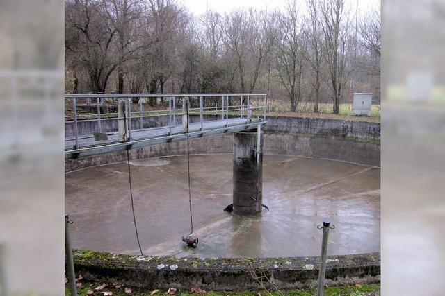 Regenberlaufbecken werden saniert