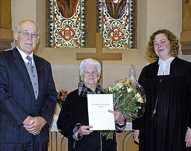 Pfarrerin Barbara Kndiger und Kirchen...in den Ruhestand verabschiedet worden.  | Foto: Privat