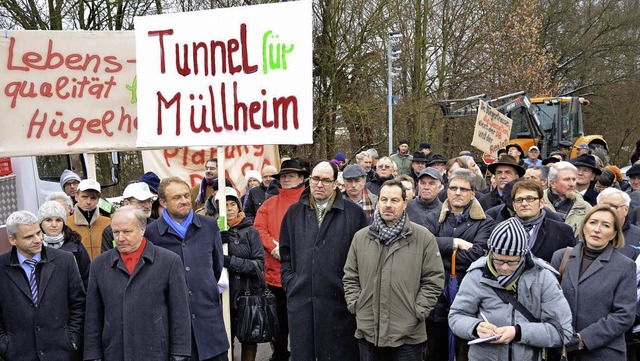 Der Bereich Mllheim ist fr die Bahn ...lanfeststellungsabschnitt 9.0 teilen.   | Foto: Umiger
