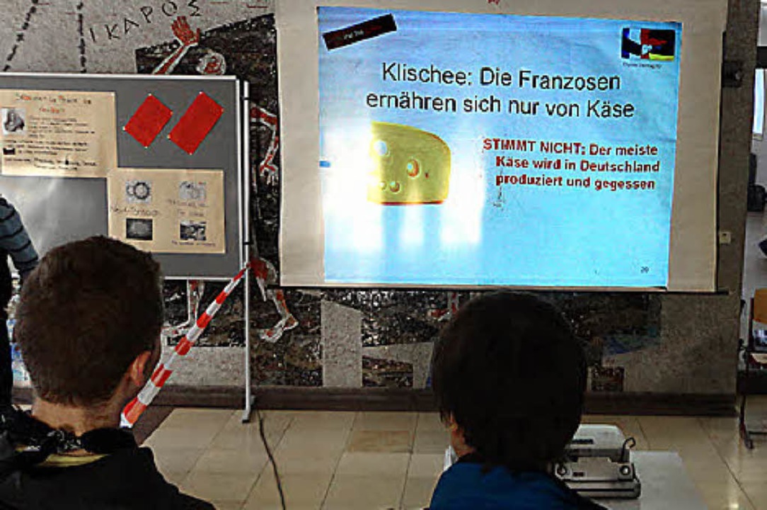 Klischees sind Kse:  plakative Infos zum Nachbarn im BG   | Foto: privat