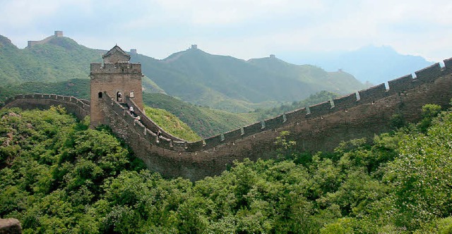 Traumziel  vieler Reisender: die chinesische Mauer  | Foto: photocase.de/Janina.Koeck