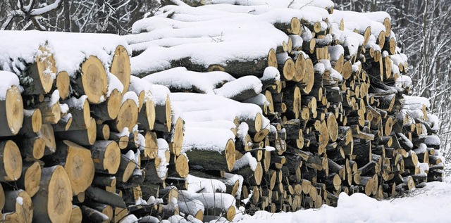 Nachschub fr den Kamin: Holz gibt es jede Menge im Schwarzwald.   | Foto: alephnull/Fotolia/BUTSCHLE