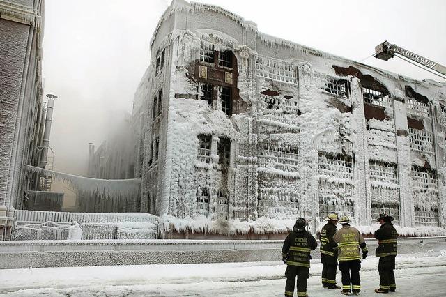 Wie eine Eisskulptur