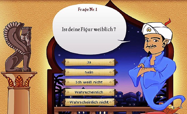 Netter Zeitvertreib   | Foto: akinator