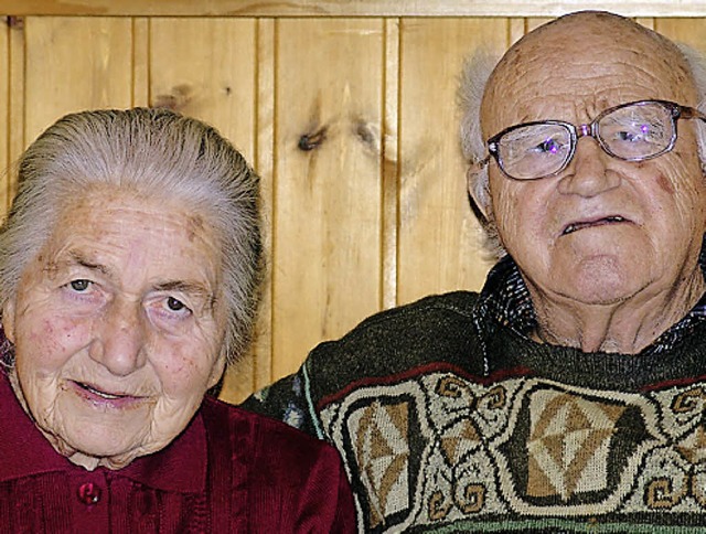 Ehepoaar Lffler feiert diamantene Hochzeit  | Foto: Heinrich Fehrenbach