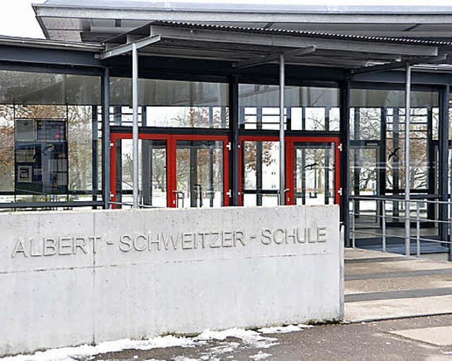 Die Albert-Schweitzer-Schule soll Adre...8211; wenn der Antrag genehmigt wird.   | Foto: Preker