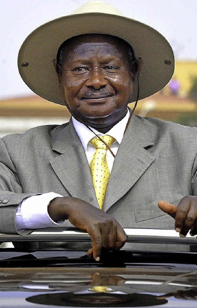Scharfer Gegner der Homosexuellen: Ugandas Prsident Yoweri Museveni  | Foto: AFP