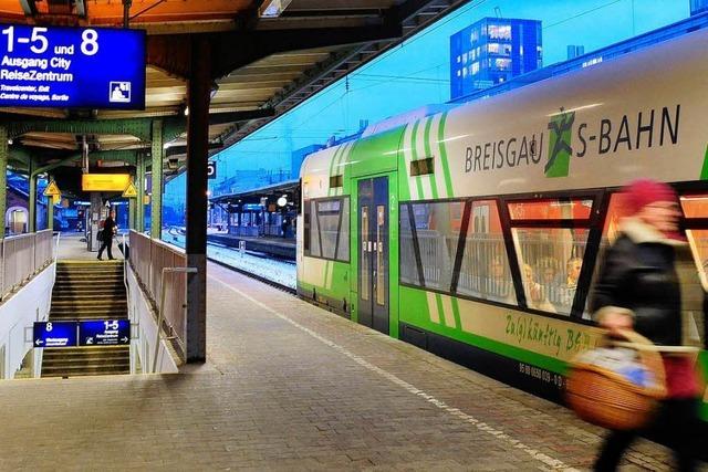 Landesregierung stellt Rettungsplan fr Breisgau-S-Bahn vor
