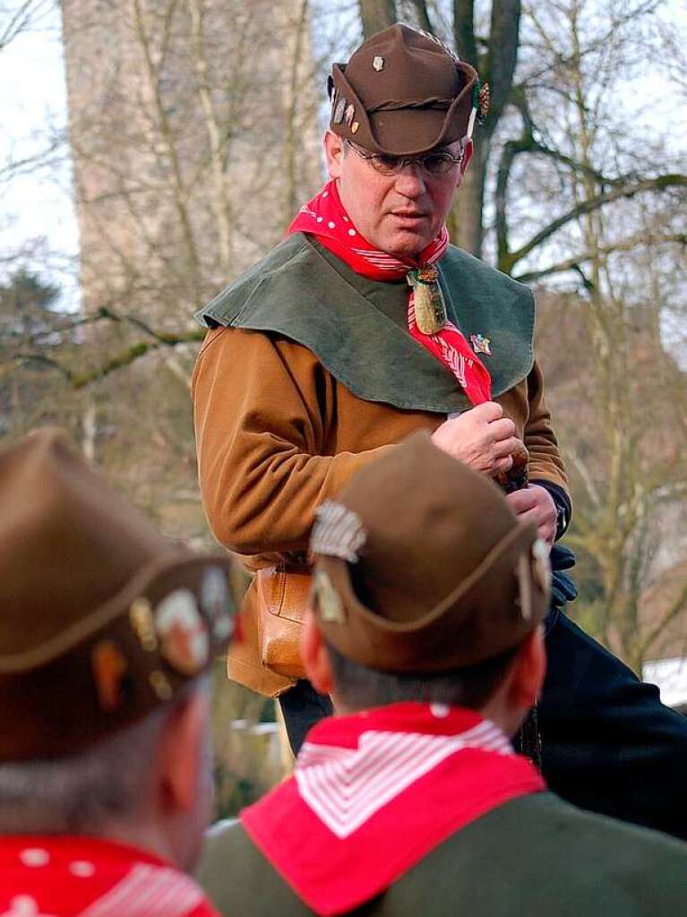 Die Pflege nrrischen Brauchtums stand am Narrentreffen-Samstag in Laufenburg im Mittelpunkt.