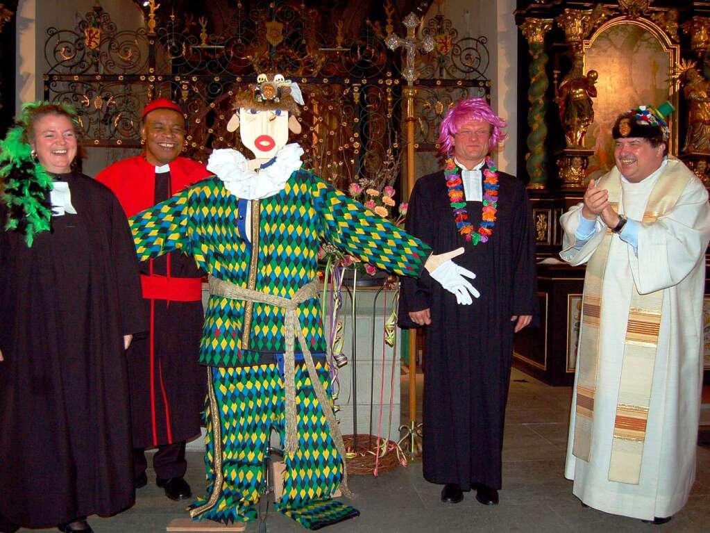 Die Pflege nrrischen Brauchtums stand am Narrentreffen-Samstag in Laufenburg im Mittelpunkt.