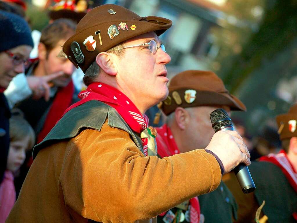 Die Pflege nrrischen Brauchtums stand am Narrentreffen-Samstag in Laufenburg im Mittelpunkt.