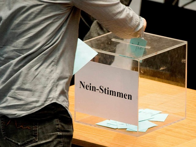 Ist  kein geeigneter Kandidat dabei, s...n, sagen  Verfechter der Nein-Idee.     | Foto: dapd