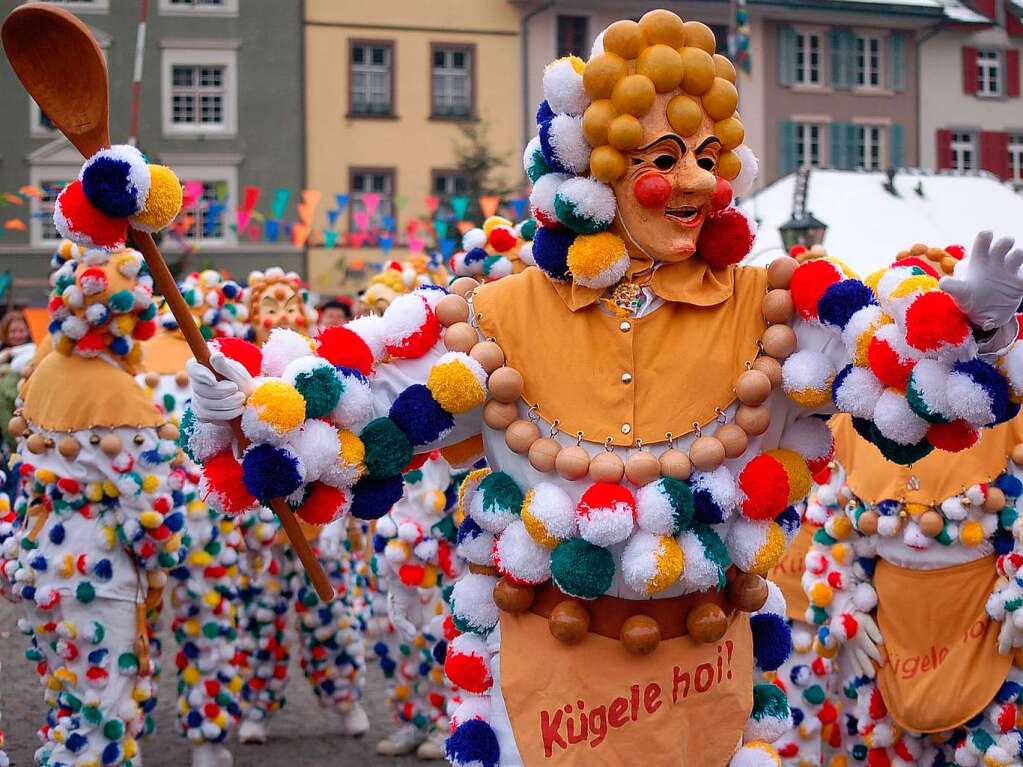 Die ganze Vielfalt des Brauchtums boten die Znfte beim schwbisch-alemannischen Konvent in Laufenburg.