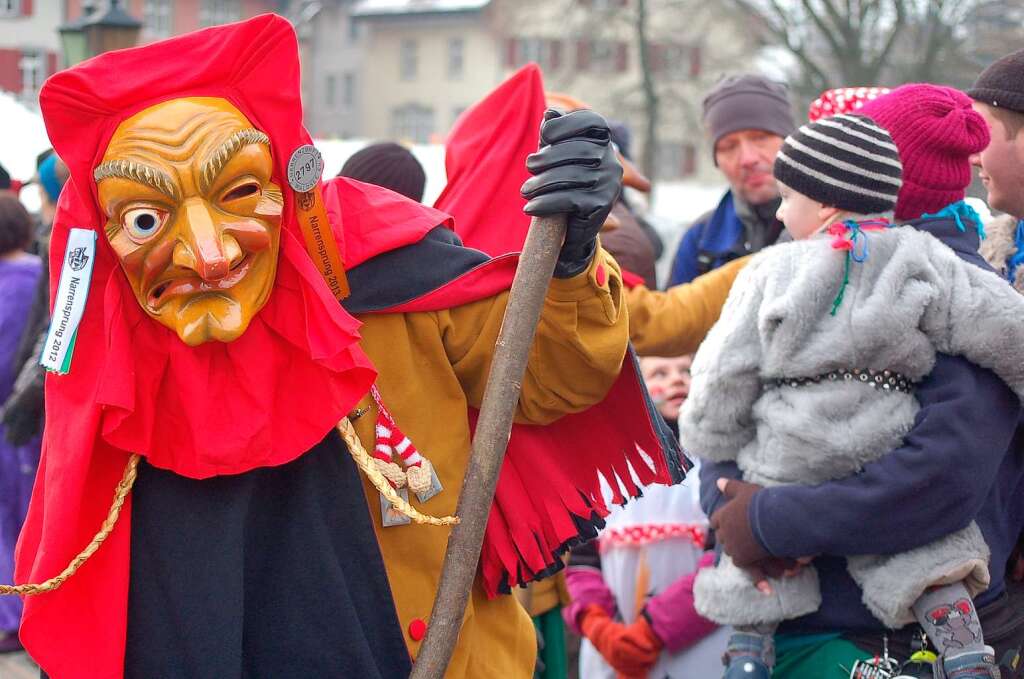 Die ganze Vielfalt des Brauchtums boten die Znfte beim schwbisch-alemannischen Konvent in Laufenburg.