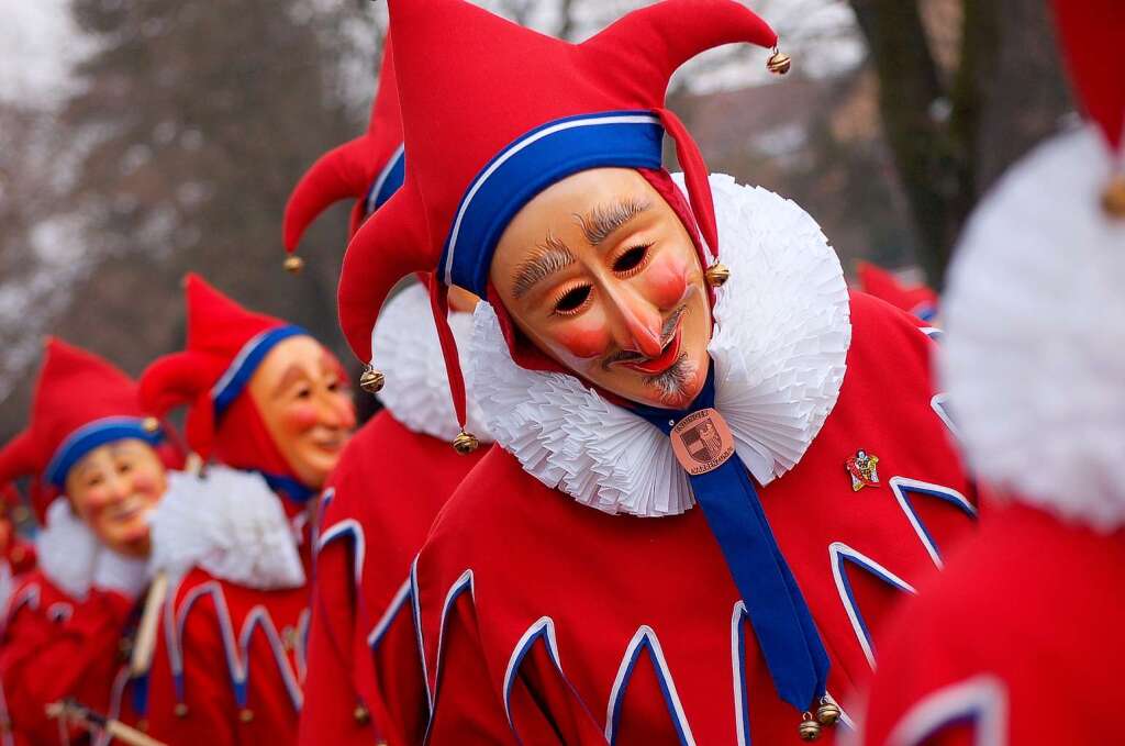 Die ganze Vielfalt des Brauchtums boten die Znfte beim schwbisch-alemannischen Konvent in Laufenburg.