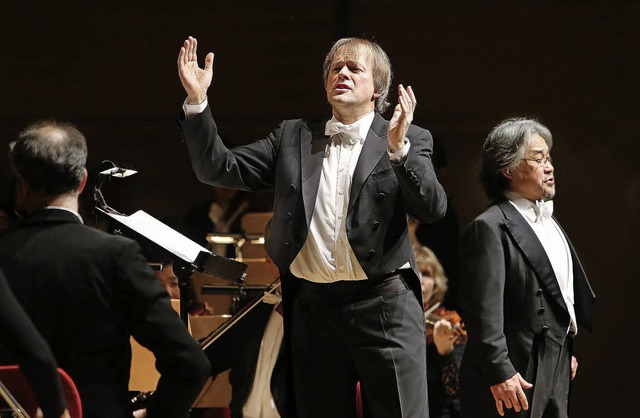 Thomas Hengelbrock dirigiert, Kwangchul Youn singt die Partie des Gurnemanz.   | Foto: Sven Lorenz