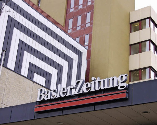 Die BaZ schliet an der Hochbergerstrae Druckerei und Personalrestaurant.   | Foto: Gramespacher