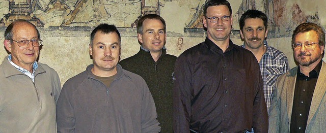 Der neue Vorstand des Frderkreises Vo...un., Bernd Vosskuhl und Klaus Schwald   | Foto: Georg Diehl