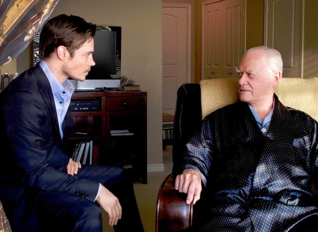Ist der gro geworden:  John Ross juni... mit seinem Vater J.R. (Larry Hagman)   | Foto: RTL
